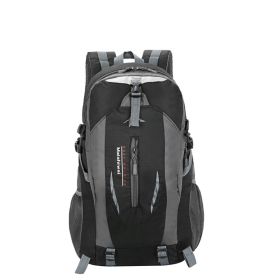 36L Outdoor Backpack Waterproof Daypack Travel Knapsack (Option: Black)
