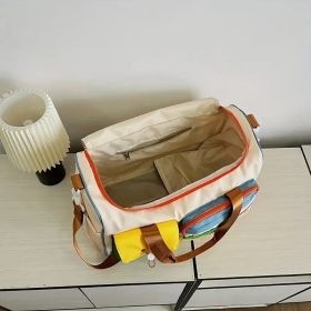 FitnessReady Fashionable Travel Bag for Gym and More (Option: Color collision multifunctional package)